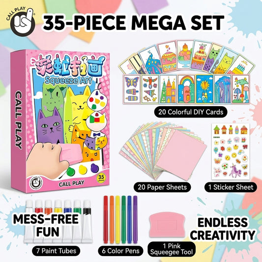 Rainbow Art Fun Kit for Kids