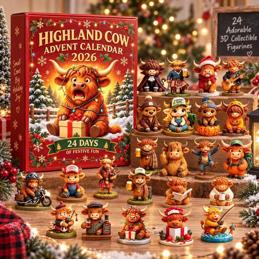 Highland Cow Advent Calendar