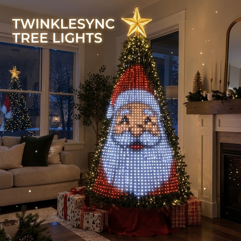 TwinkleSync Tree Lights