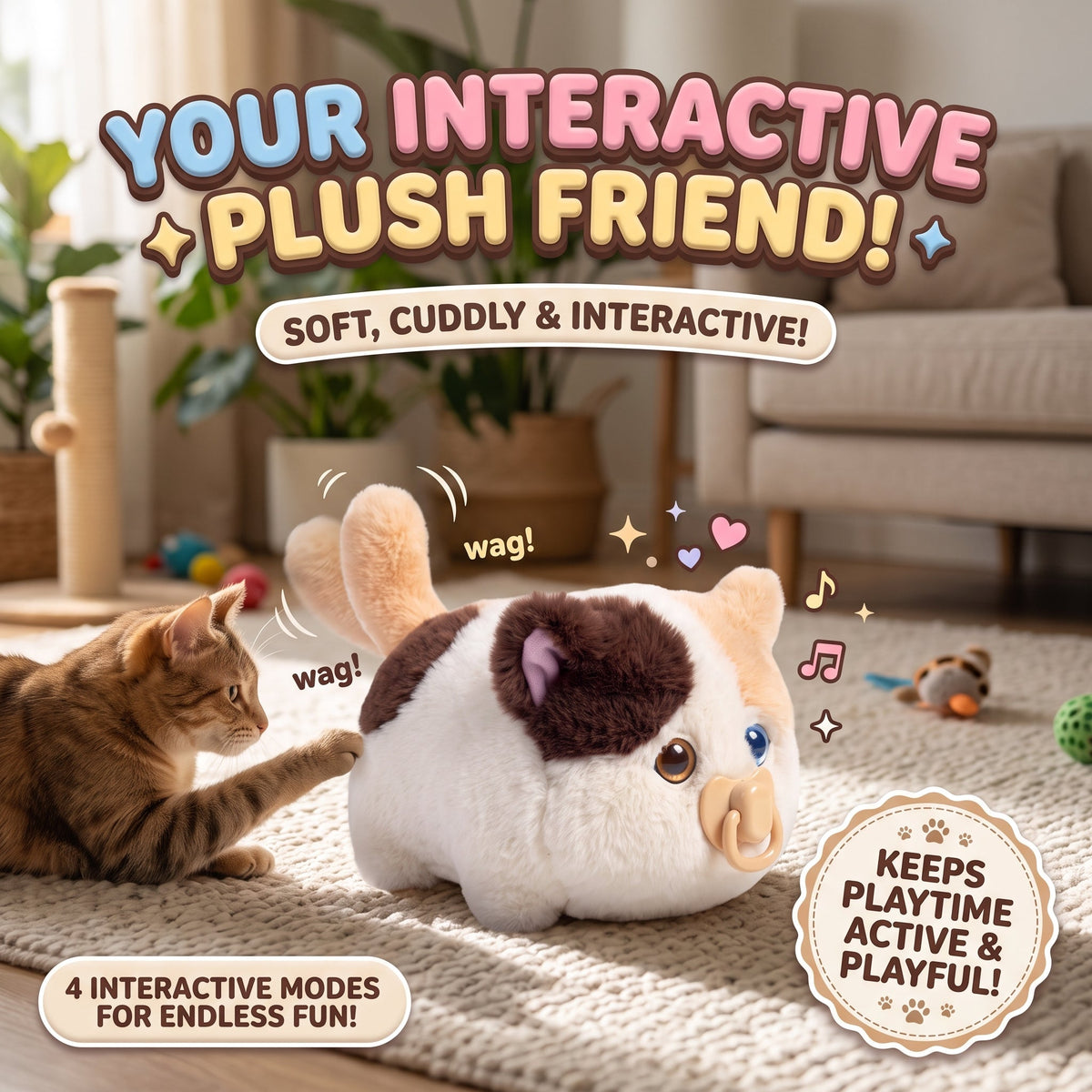 WinkyTail Cat Toy