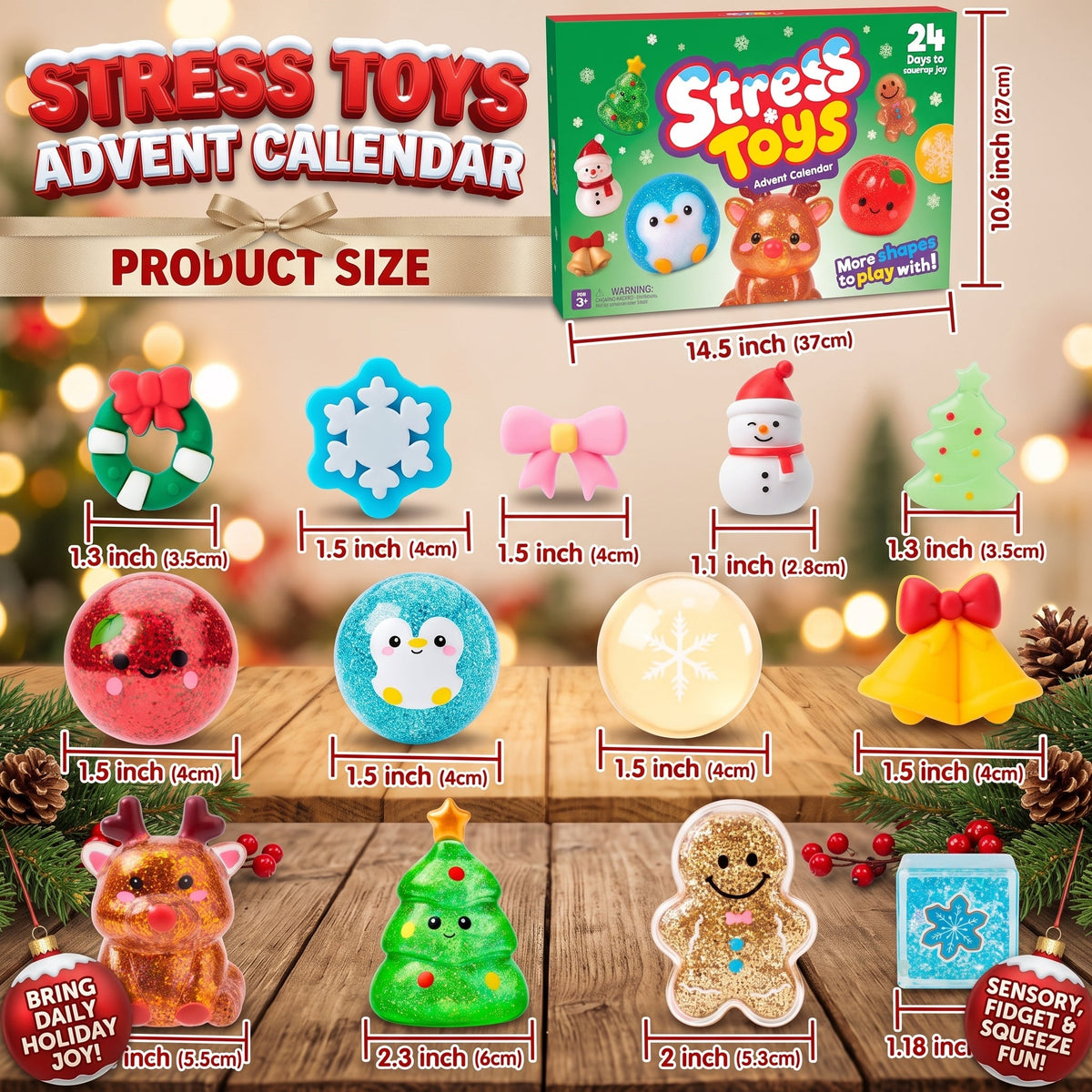 Stress Toys Advent Calendar