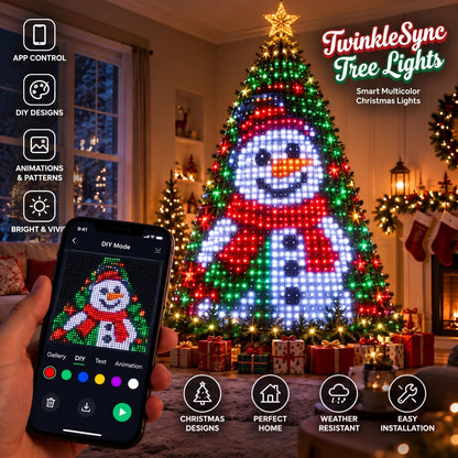 TwinkleSync Tree Lights
