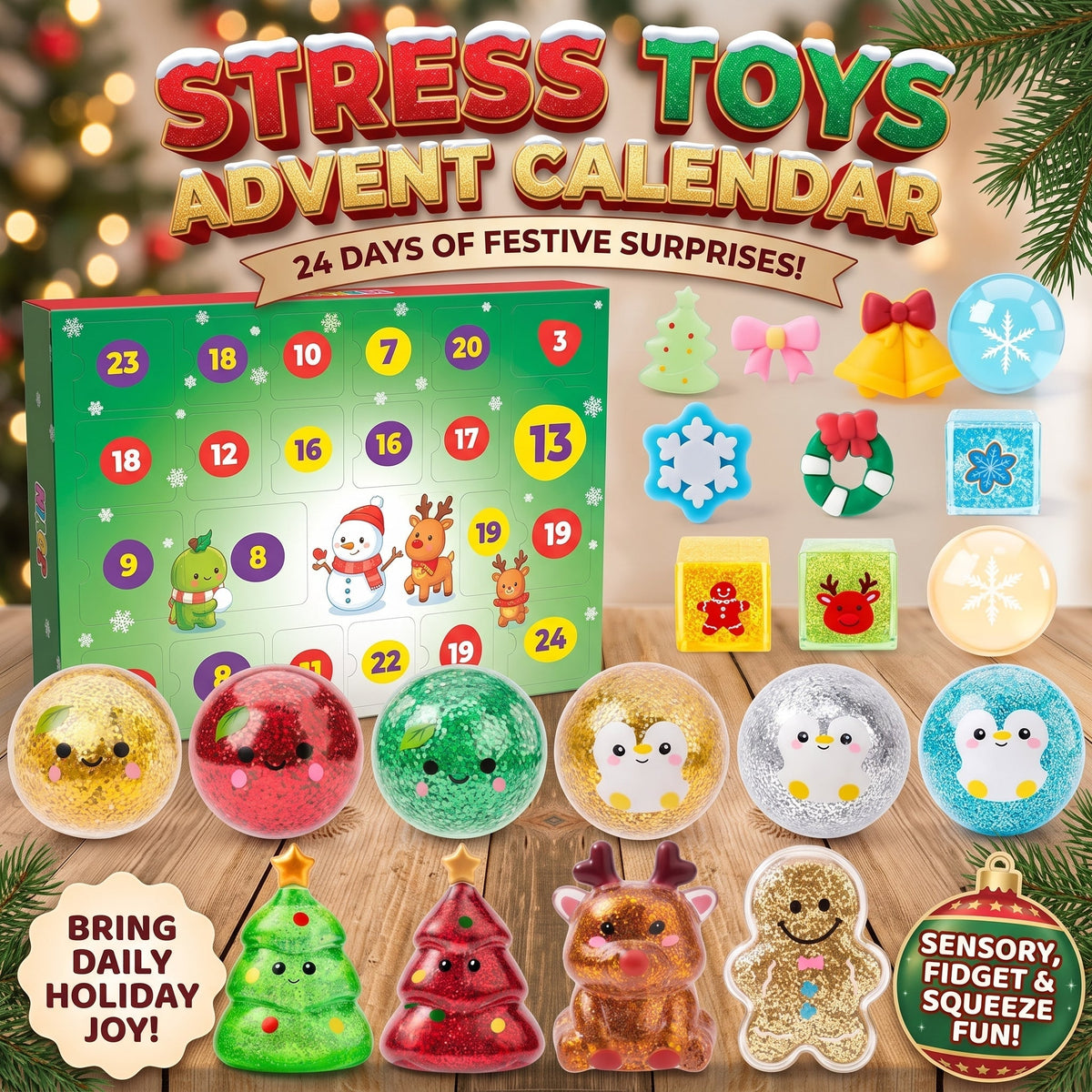 Stress Toys Advent Calendar