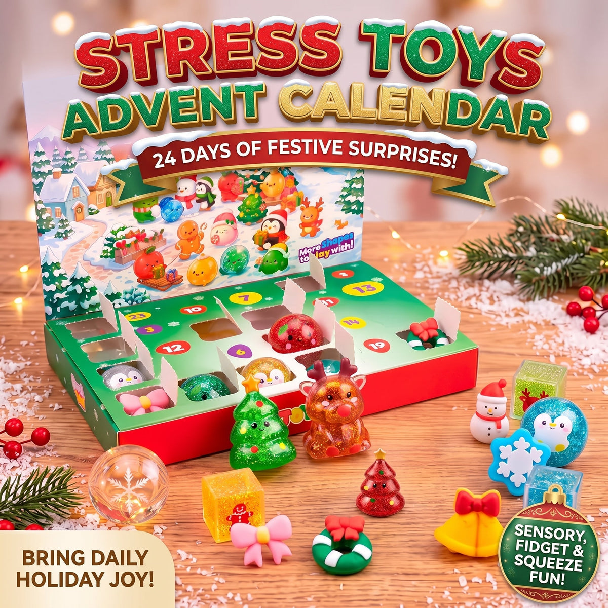 Stress Toys Advent Calendar