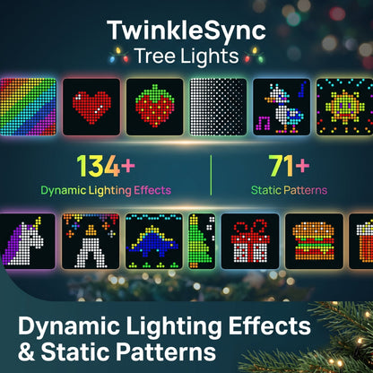 TwinkleSync Tree Lights