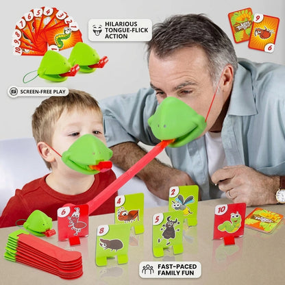 Frog Tongue Party Game
