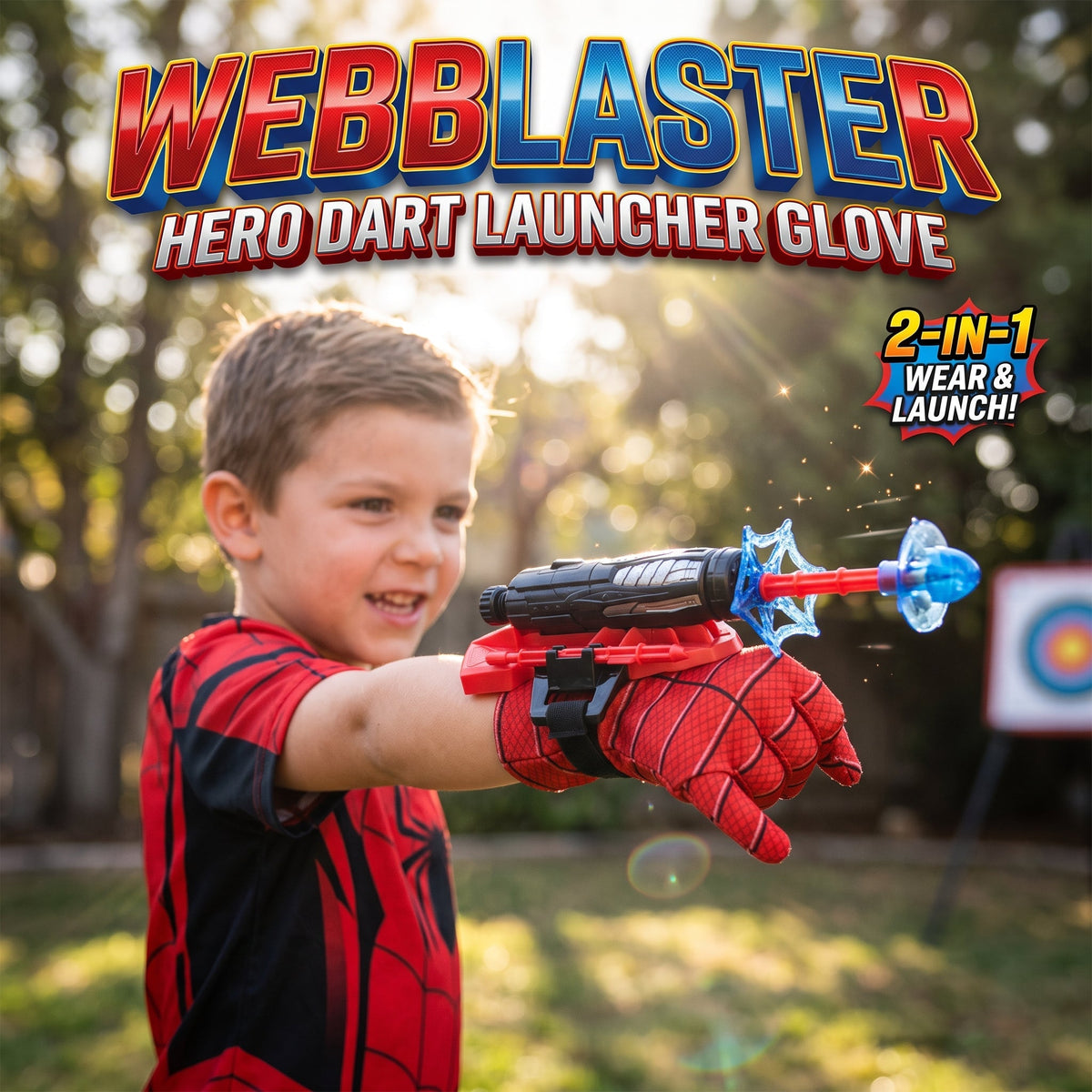 WebBlaster: Hero Dart Launcher Glove