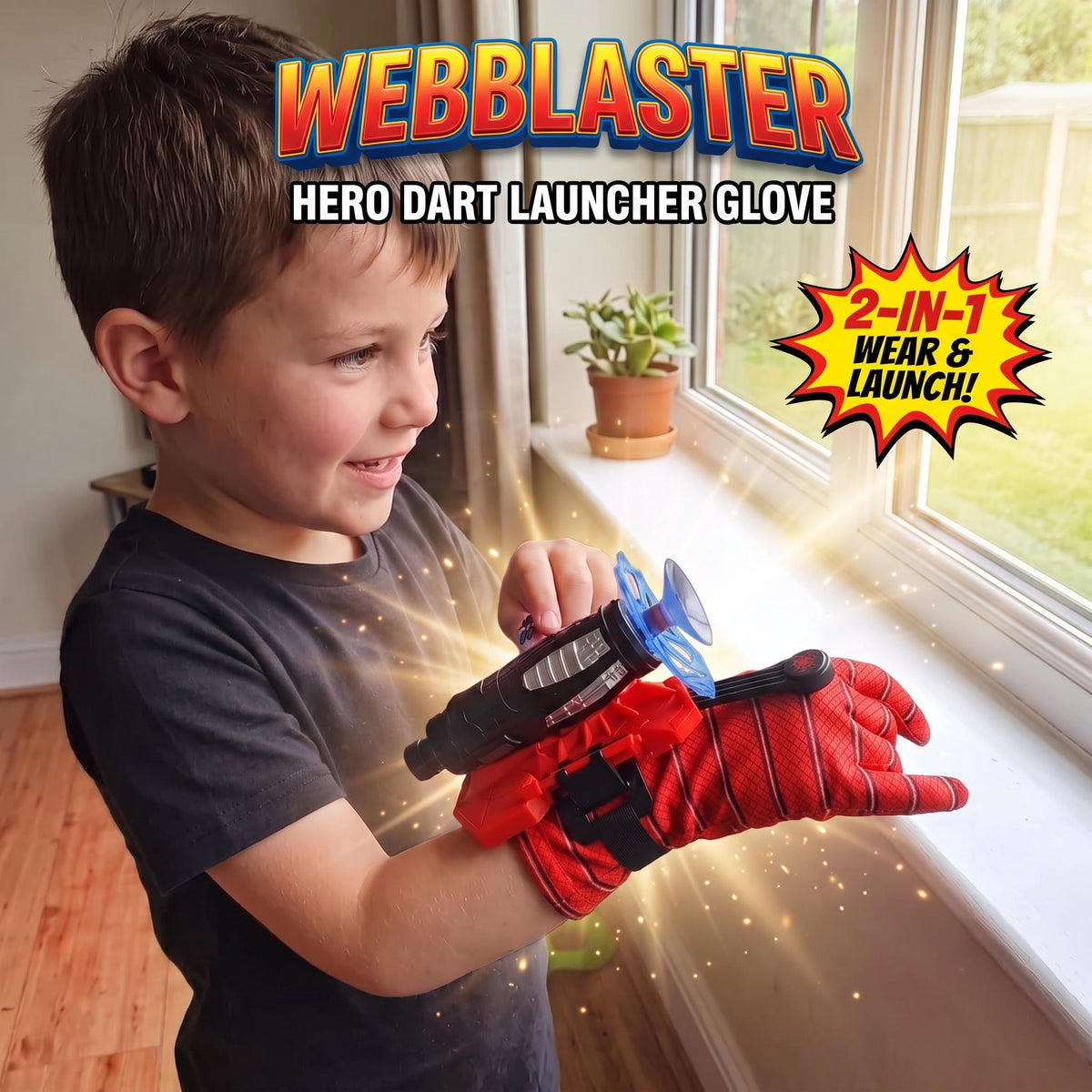 WebBlaster: Hero Dart Launcher Glove