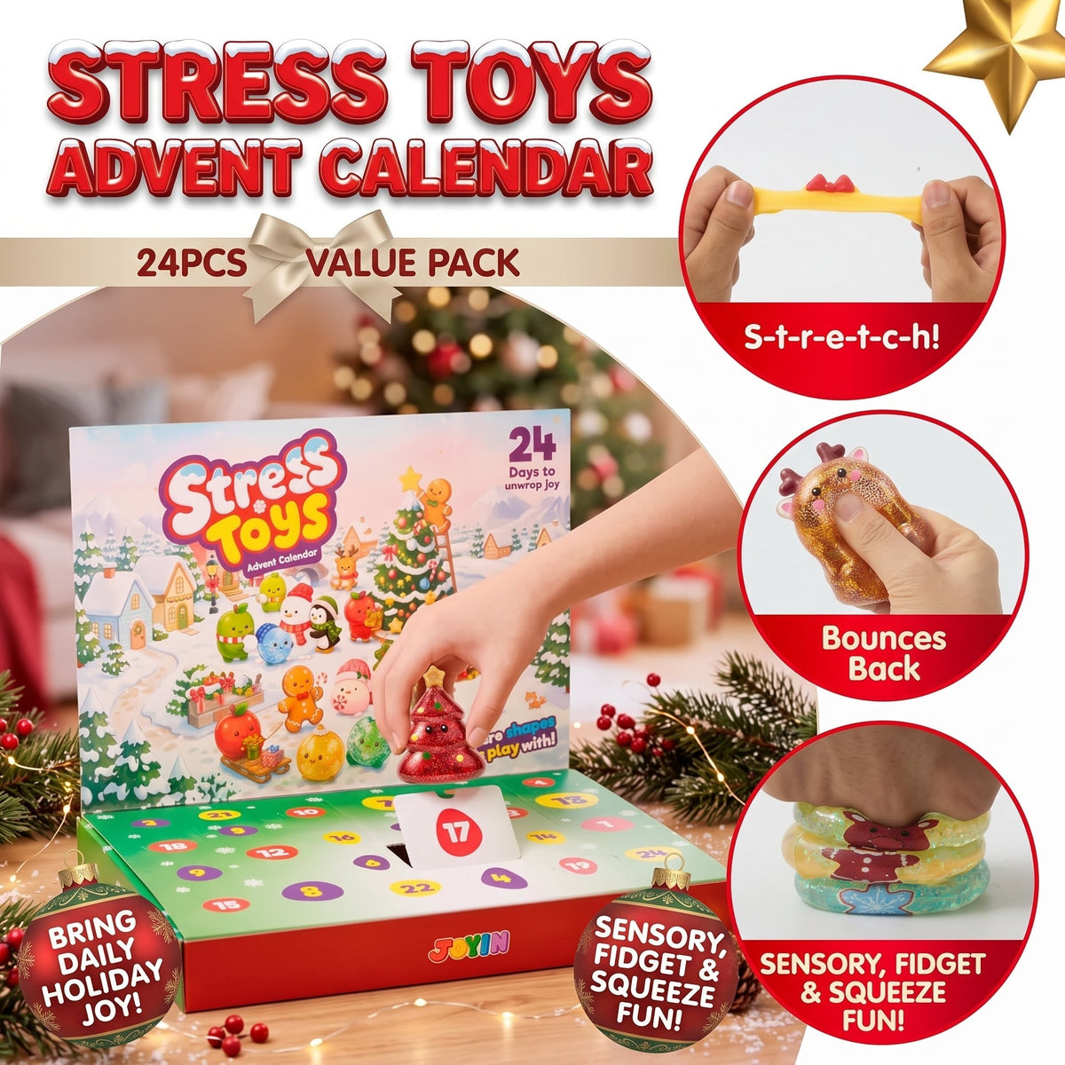 Stress Toys Advent Calendar