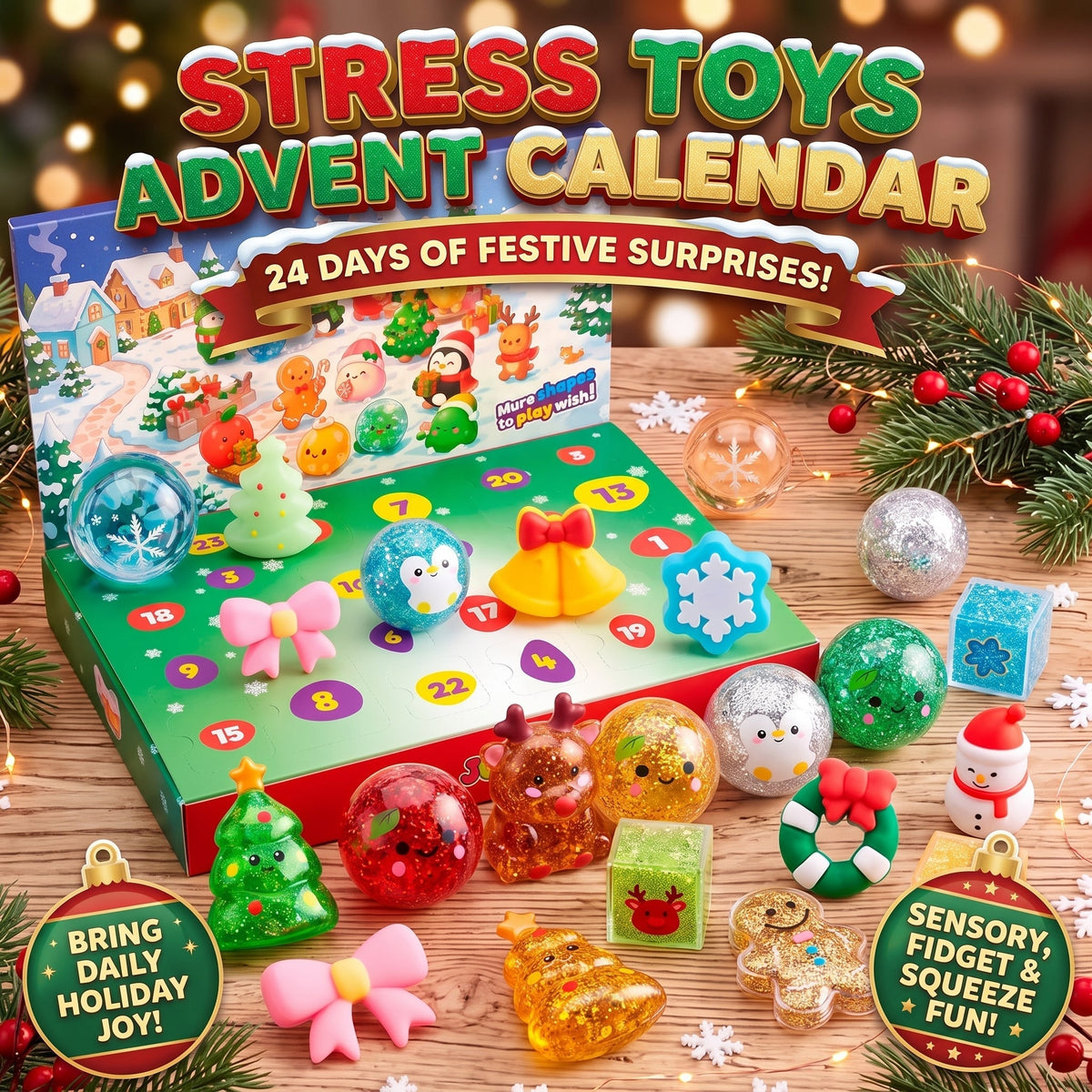 Stress Toys Advent Calendar