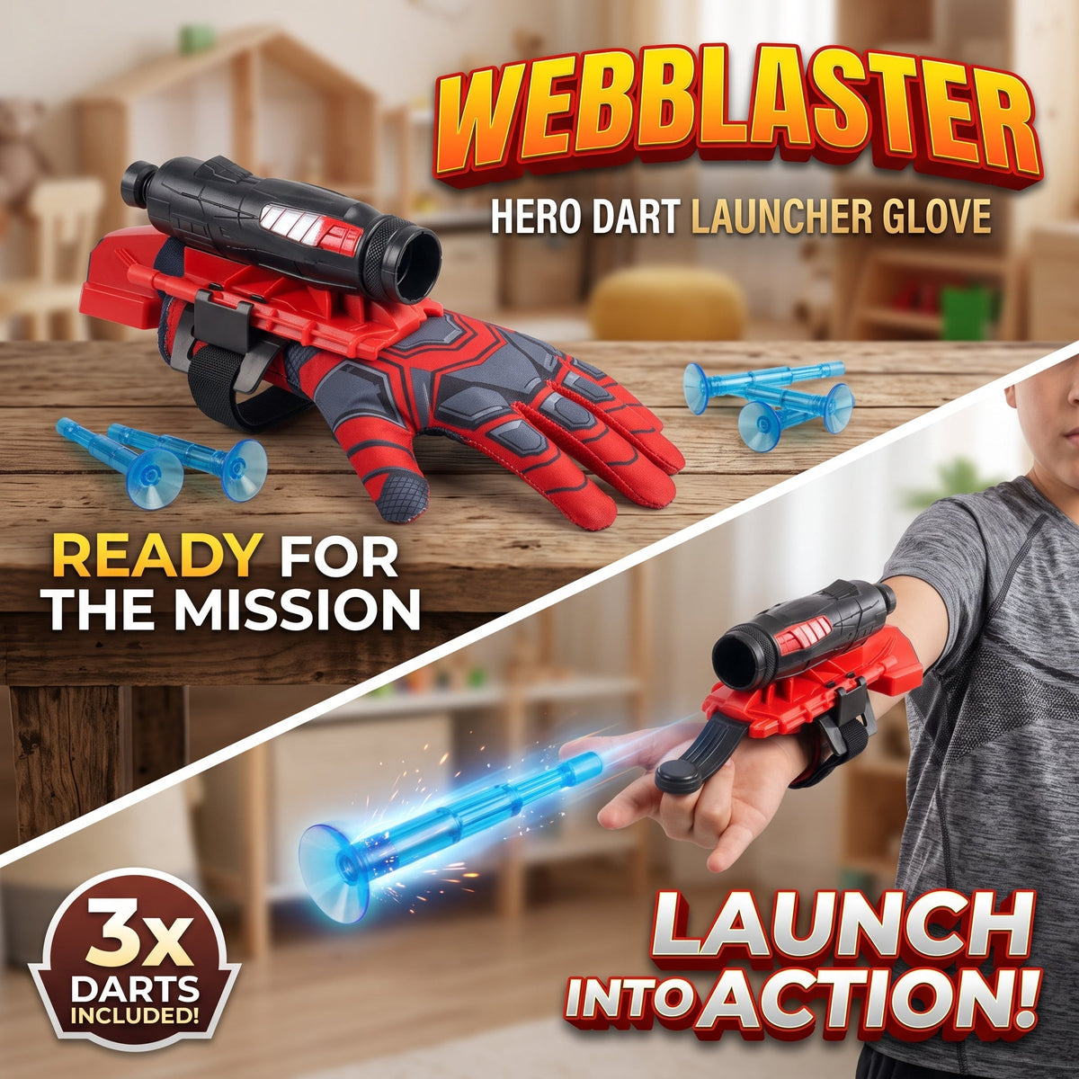WebBlaster: Hero Dart Launcher Glove