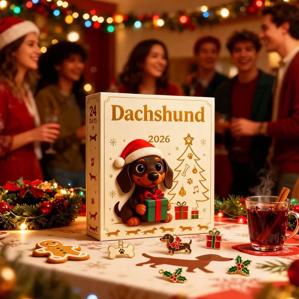 Dachshund Christmas Advent Calendar